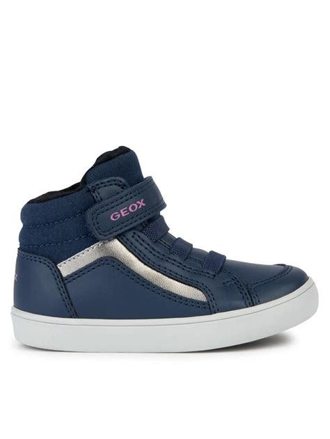 Geox Sneakersy B Gisli Girl B Mf C S Granatowy Modivo Pl