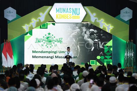 National Musyawarah Opening And Nu Large Conference Antara Foto