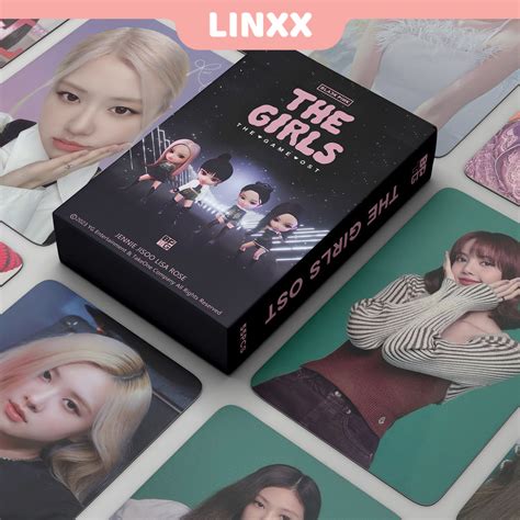 Linxx Pcs Blackpink The Game Lbum Lomo Card Kpop Photocards S Rie