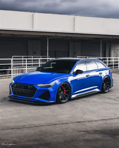 Blue Audi Rs6 Avant Brixton Forged™