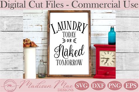 Funny Laundry Svg Laundry Today Or Naked Tomorrow Svgs