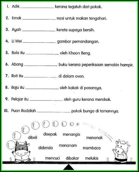 Latihan Kata Nama Am Dan Khas Tahun 1 Pdf