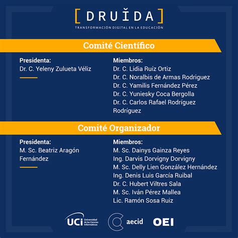 Seminario sobre Transformación Digital en la Educación Superior Druida