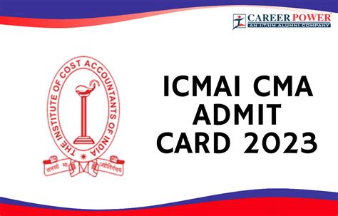 ICMAI CMA Admit Card 2023 Out For Foundation Final Intermediate Exams