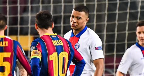 FC Barcelone PSG Mercato Mbappé a bien fait un appel du pied à Messi