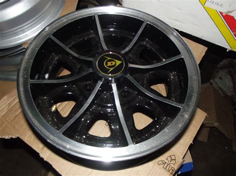 Classic Mini 5 X 12 Dunlop Style Alloy Wheels New 5 Off In