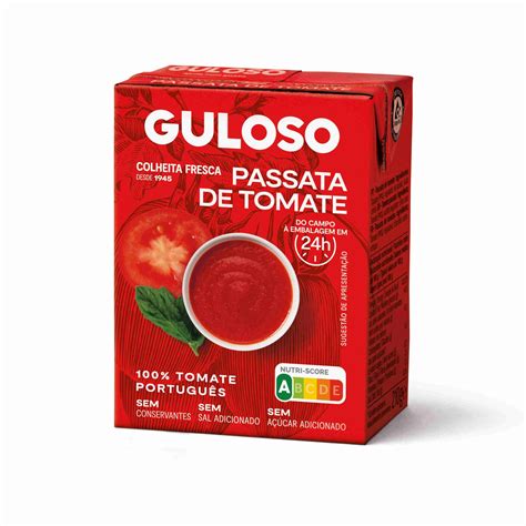 Passata De Tomate Guloso Emb Gr Continente Online