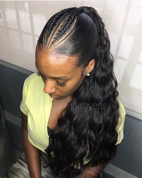 Stunning Braid Hairstyles With Weave