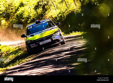 Rumeau Sarah Amblard Julie Opel Corsa Rally Action During The