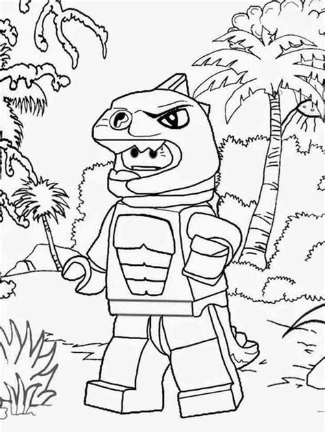 Lego Jurassic World Baryonyx Coloring Pages - Free Lego Jurassic World ...