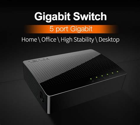 Tenda 5 Port Gigabit Desktop Switch SG105 INFOTEC EStore