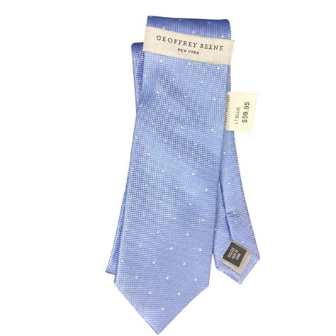 Geoffrey Beene Mens Blue Tie