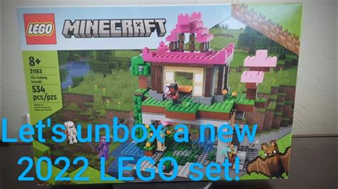 Lego Minecraft The Training Grounds Unboxing Voted Winner Ninja