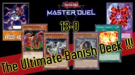 Banish Deck Exhibition Pt1 Yu Gi Oh Master Duel Youtube