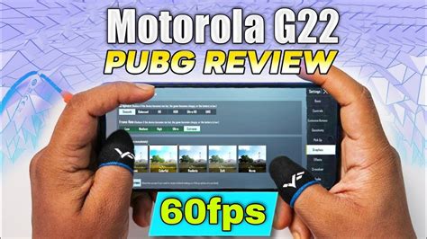 Motorola G22 PUBG Test BGMI Test Moto G22 PUBG Gaming Test With