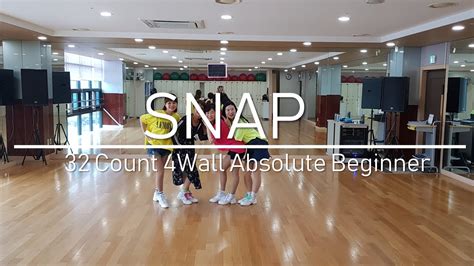 Snap Line Dance Demo And Teach Youtube