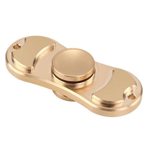 Fidget Spinner (Gold) Metal | www.toysonfire.ca