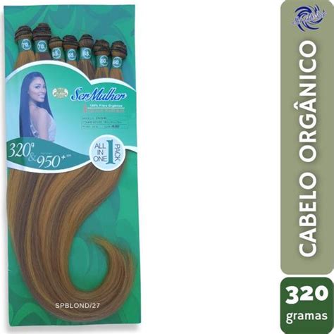 Cabelo Org Nico Liso Daiane Ser Mulher G Entrelace Cm Mega