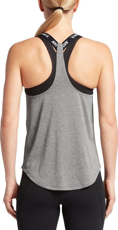 Top Nike W Nk Dry Tank Elastika Top Fitness