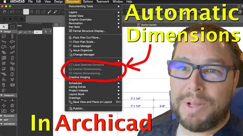 Automatic Dimensioning In Archicad Episode Cba Ac Youtube