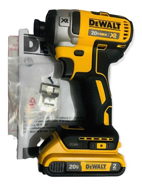 Atornillador Dewalt Dcf887 20 Volts Xr Batería Dewalt Dcb201 Envío gratis