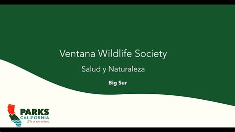 Ventana Wildlife Society Monterey Ca Parks For Everyone Parks