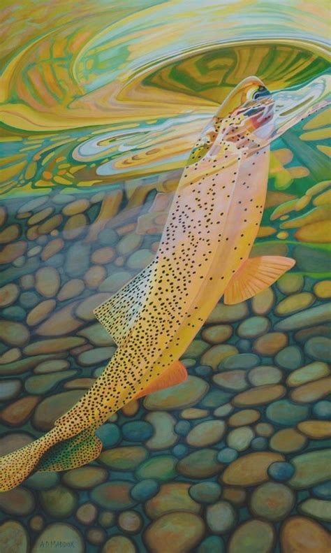 1000+ images about Cutthroat Trout Art on Pinterest | Artworks, Canvas ...