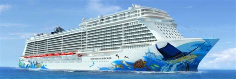 Norwegian Escape Ship Stats And Information Norwegian Cruise Line Norwegian Escape Cruises