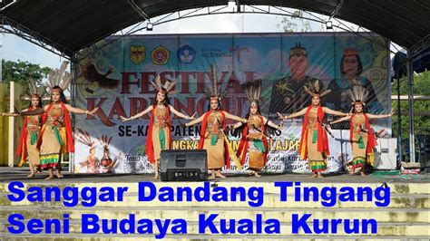 Pesona Tarian Anak Dayak Gumas Kalteng Youtube