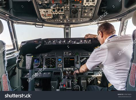 Pilot Cockpit Passenger Plane Stock Photo 378019825 | Shutterstock