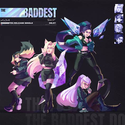 Artstation The Baddest Kda Fan Arts