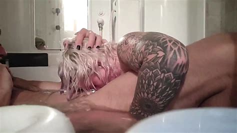 Live From The Hot Tub Part Of Sucking Cock And Titsjob While Camming In The Bath XHamster