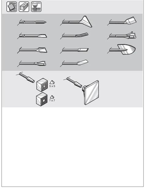 Bosch Gsh Ce Professional Sds Max Demolition Hammer Instruction Manual