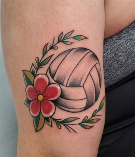 25 Amazing Volleyball Tattoos Designs With Meanings And Ideas Body