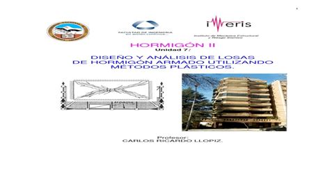 Diseño y Análisis de Losas de Hormigón Armado Utilizando Métodos