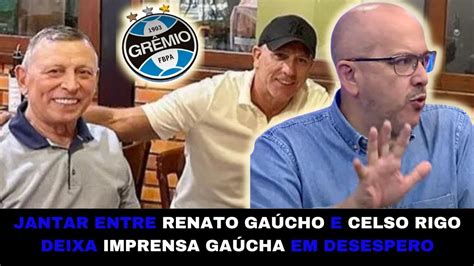 Jantar de milhões envolvendo o Gremio deixa imprensa Gaúcha no