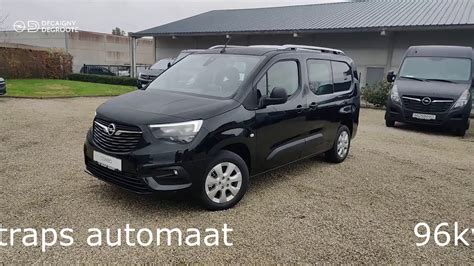 Opel Combo Dubbele Cabine Automaat L H Youtube