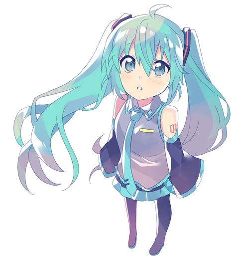 初音ミク「ピアプロ運営です。本日は「全身」が描かれている作品をご紹介 Vs俺自身さんのミク」 Piapro ピアプロ のイラスト