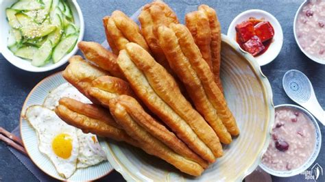 Chinese Doughnut Sticks Youtiao Recipe Chinese Cooking Asian