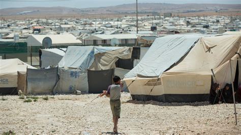 Jordanie Le Camp De Zaatari Accueille Plus De 100 000 Réfugiés