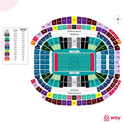 Allegiant Stadium Seating Chart For Concert Image To U