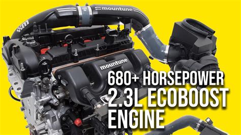 How Much Hp Can Fords 23l Ecoboost Engine Make Same Engine As Focus Rsrangerbronco Youtube