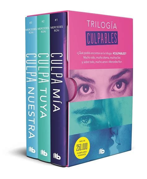 Estuche Trilogía Culpables Guilty Trilogy Boxed Set Ron Mercedes