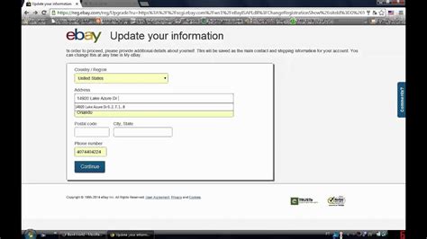 Cadastrar No Ebay Endere Os Dos Redirecionadores Nos Eua Youtube
