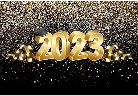 7x5ft Class Of 2023 Graduation Backdrop Polyester Congrats Grad