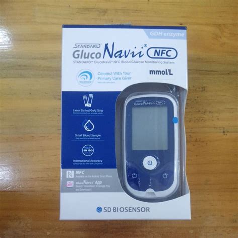 Gluconavii Nfc Blood Glucose Monitoring System Shopee Malaysia