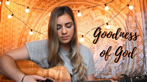 Goodness Of God Acoustic Worship Cover Youtube