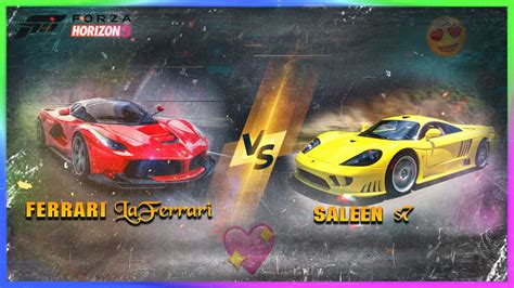 Ferrari LaFerrari VS Saleen S7 Forza Horizon 5 Racing Empire