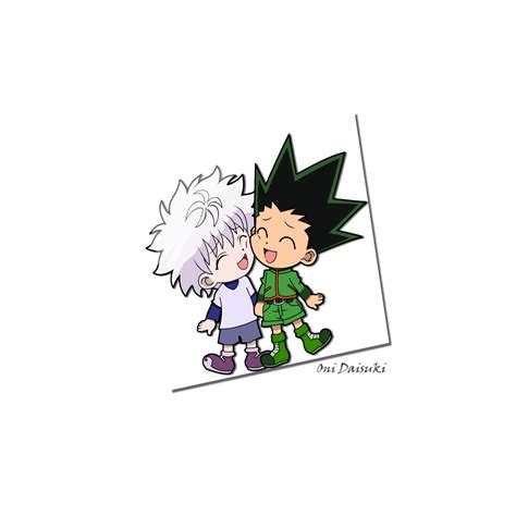 Gon x Killua Kiss-cut – Oni.Daisuki