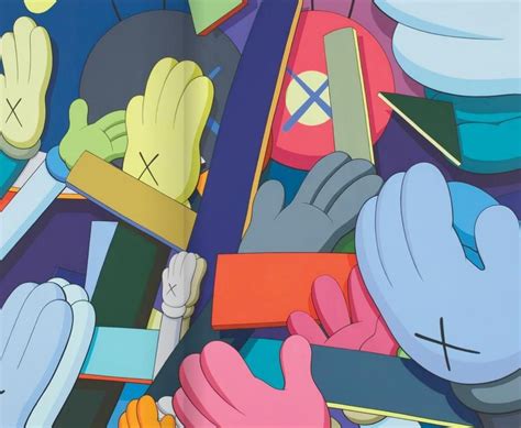 Kaws I Love The Cartoon Color Palette So Alive Kaws Iphone